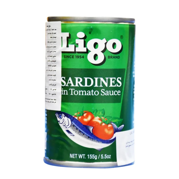 Ligo Sardines In Tomato Sauce 155 g