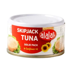 Al Alali Skip Jack Tuna Solid Pack In Sunflower Oil 85 g