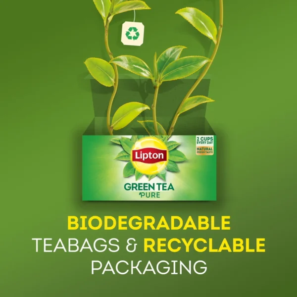 Lipton Green Tea Mint Value Pack 50 Teabags 65 g