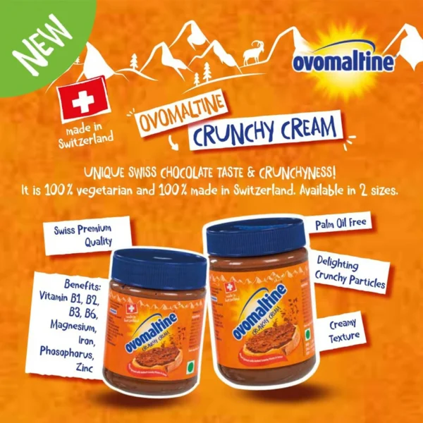 Ovomaltine Crunchy Cream Choco Spread 380 g