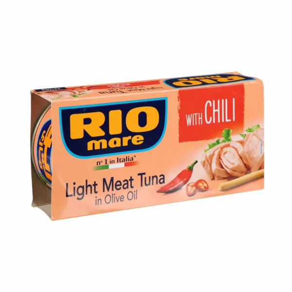 Rio Mare Light Meat Tuna In Olive Oil With Chili 2 x 160 g