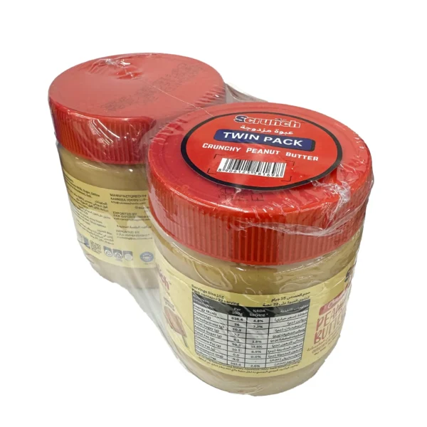 Scrunch Crunchy Peanut Butter 2 x 340 g