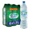 Al Ain Bottled Drinking Water Low Sodium Value Pack 6 x 1.5 Litres