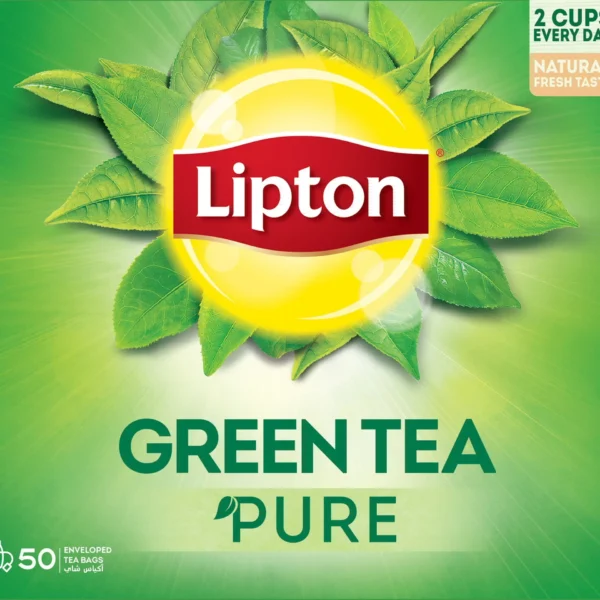 Lipton Pure Green Tea Value Pack 50 Teabags 75 g