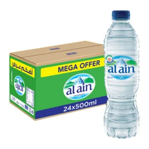 Al Ain Low Sodium Drinking Water Value Pack 24 x 500 ml