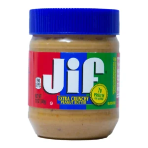 JIF Extra Crunchy Peanut Butter 340 g