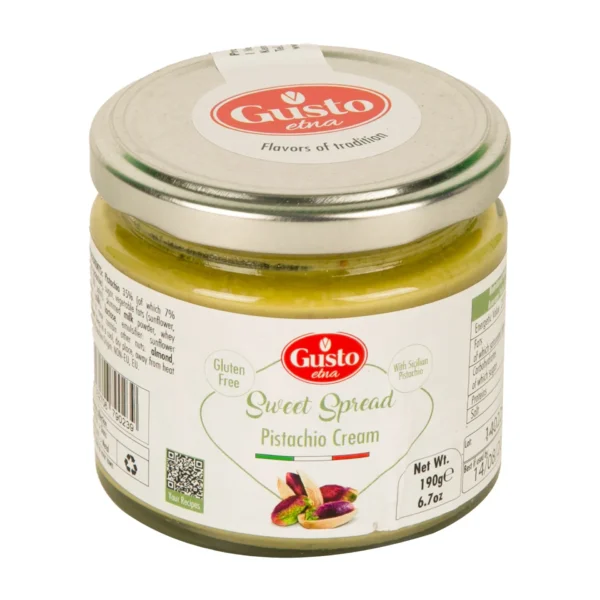 Gusto Etna Pistachio Cream Sweet Spread 190 g