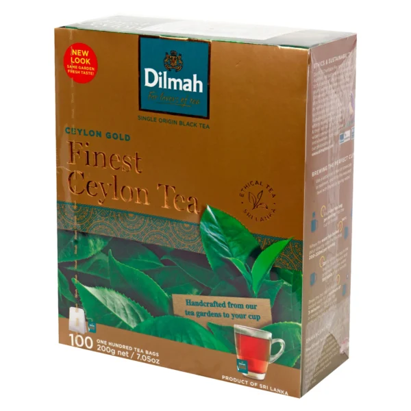 Dilmah Finest Ceylon Teabags 100pcs