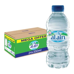 Al Ain Bottled Drinking Water Low Sodium Value Pack 24 x 330 ml