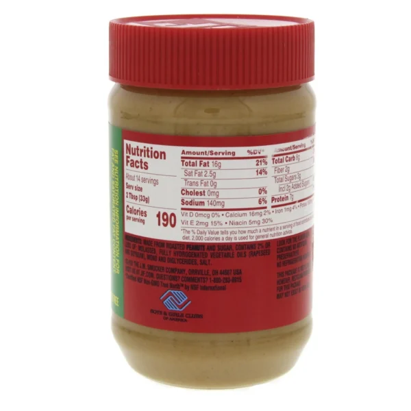 Jif Gluten Free  Creamy Peanut Butter 454 g