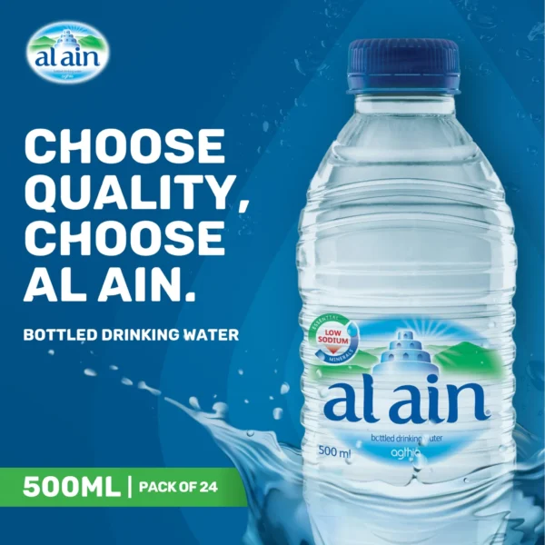 water Al Ain Low Sodium Drinking Water Value Pack 24 x 500 ml