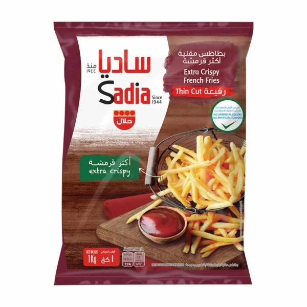 0430a442-d207-43a0-b0e5-82fe7f02b8c9_size1920_cropCenter Sadia Extra Crispy French Fries Thin Cut 1 kg