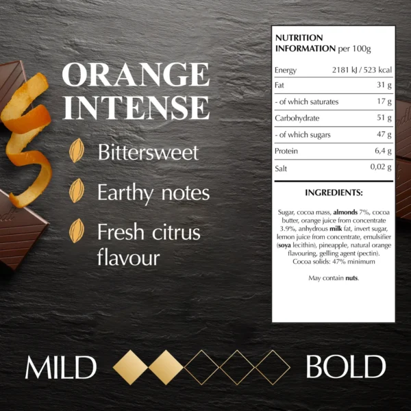 Lindt Excellence Orange Intense Dark Chocolate 35 g
