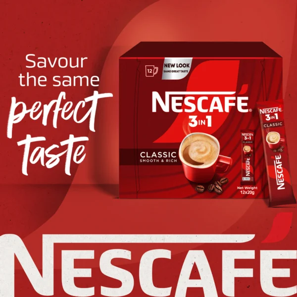 Nescafe Classic 3in1 Coffee Mix 12 x 20 g