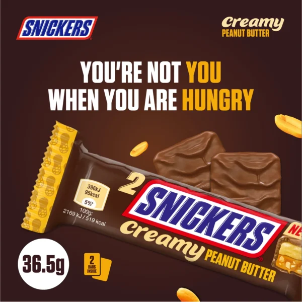 0a7b3b77-39e2-41ba-a91f-ac78378fa5b4_size1920_cropCenter Snickers Creamy Peanut Butter Chocolate Bar 36.5 g