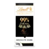 Lindt Excellence 99% Cocoa Absolute Dark Chocolate 50 g