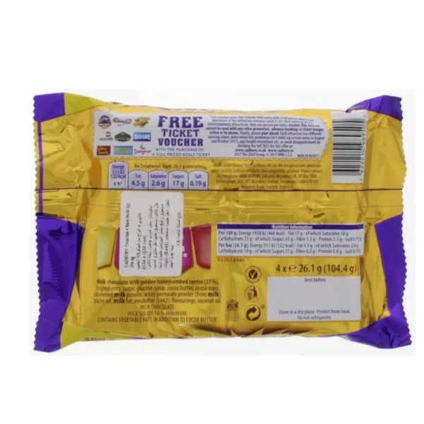 13cb8f0d-186e-4ae5-afc4-fa920406c6bc_size1920_cropCenter Cadbury Crunchie 4 x 26.1 g
