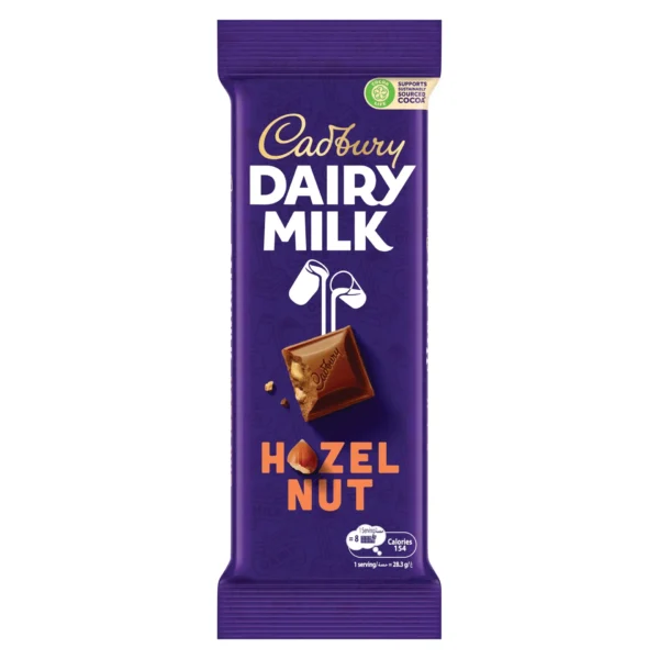 Cadbury Dairy Milk Hazelnut Chocolate Bar 85 g