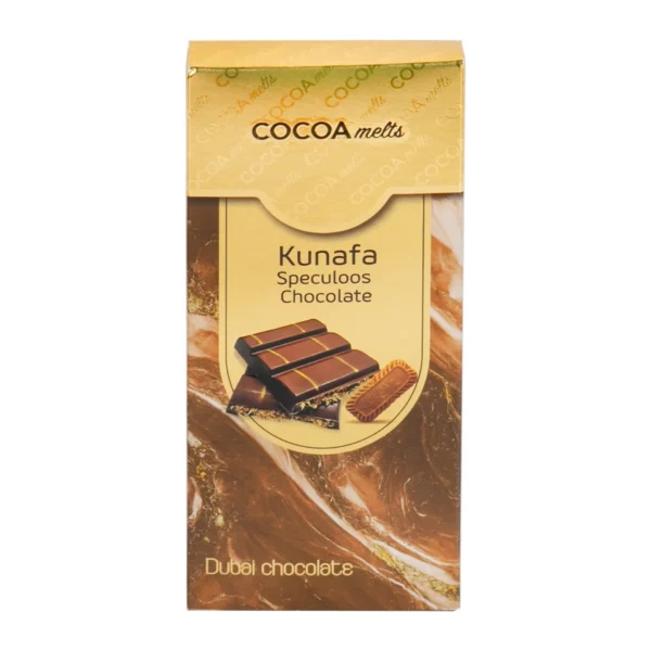 164cc28b-9e1c-403a-b851-0df5f3a5ffda_size1920_cropCenter Cocoa Melts Kunafa Speculoos Dubai Chocolate 160 g