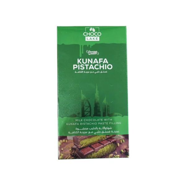 Choco Lake Kunafa Pistachio Milk Chocolate 190 g