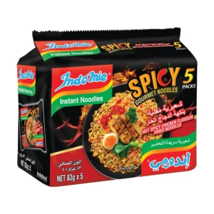 29e4234b-53cd-4ded-bda5-a7e0c29dbd9f_size1920_cropCenter Indomie Hot Spicy Chicken Flavour Fried Noodles 5 x 83 g