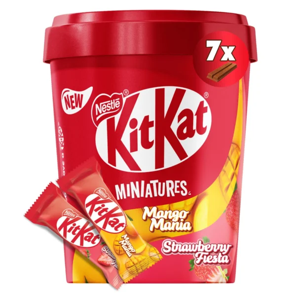 KitKat Miniatures Mango Mania & Strawberry Fiesta 74.9 g
