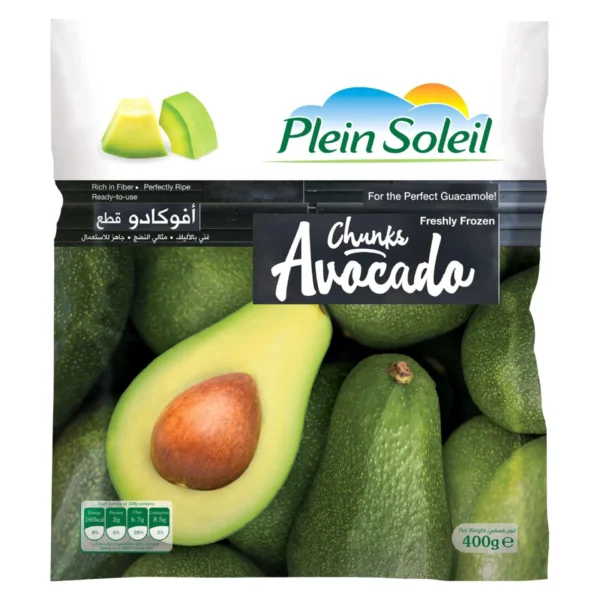 Plein  Soleil Avocado Chunks 400 g