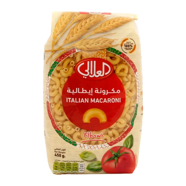 359962b5-d1cd-4095-bd30-3368943440fe_size1920_cropCenter Al Alali Italian Macaroni Elbows 450 g