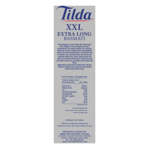 364bcb2b-aaec-4e2a-8ff1-747eecaec99b_size1920_cropCenter Tilda Grand XXL Extra Long Basmati Rice 2 kg