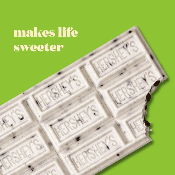Hershey's Cookies 'n' Creme Flavour White Chocolate 40 g