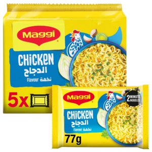 Maggi 2 Minute Chicken Flavour Instant Noodles 5 x 77 g