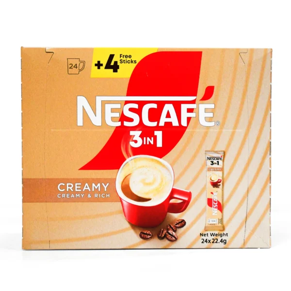 Nescafe 3in1 Creamy Latte Instant Coffee 24 x 22.4 g