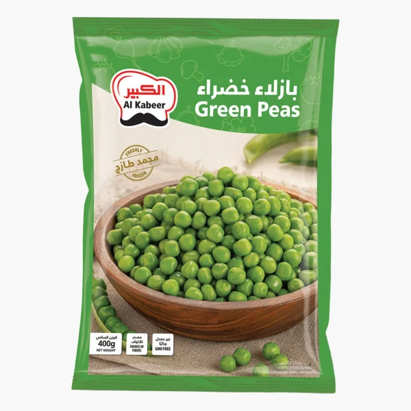 Al Kabeer Green Peas Value Pack 2 x 400 g