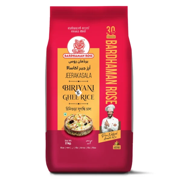 Bardhaman Rose Jeerakasala Biriyani & Ghee Rice 2 kg