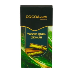 Cocoa Melts Pistachio Kunafa Chocolate 100 g