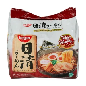 Nissin Ramen Tokyo Shoyu Flavour Instant Noodles 5 x 106 g