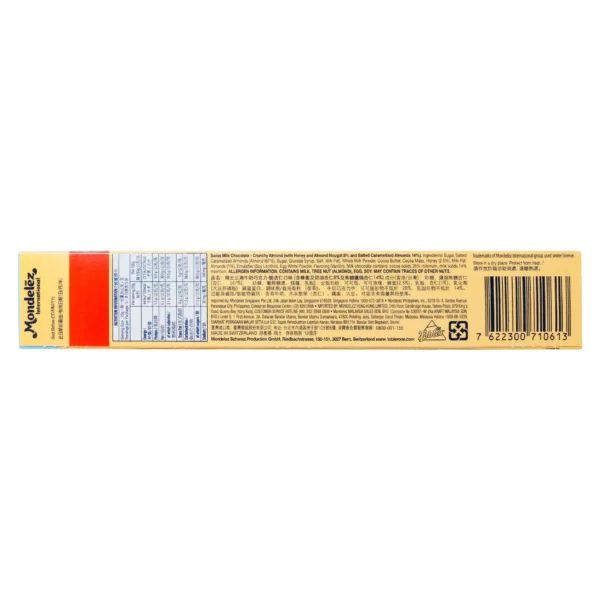 Toblerone Crunchy Almond Chocolate 100 g