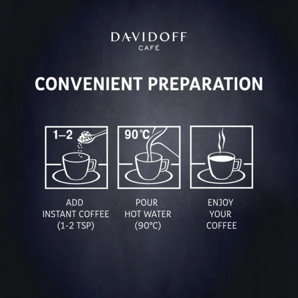 Davidoff Coffee Crema Intense Instant Coffee 90 g
