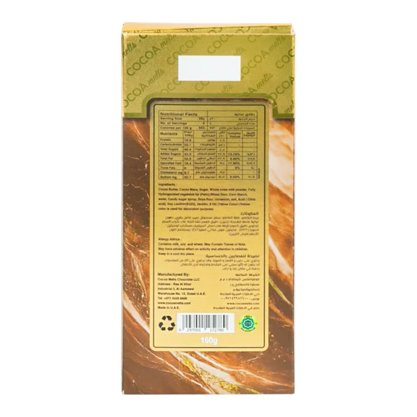 48815b3f-9289-4dce-b2ad-2ad99d97c48e_size1920_cropCenter Cocoa Melts Kunafa Speculoos Dubai Chocolate 160 g