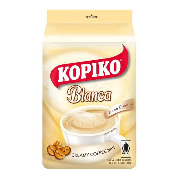 Kopiko Blanca Creamy Coffee Mix 10 x 30 g