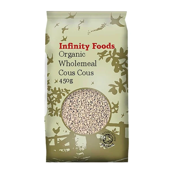Infinity Food Organic Wholemeal Cous Cous 450 g