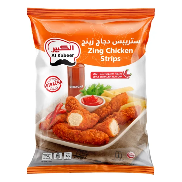 4c3bef06-ee23-427b-a21b-780d3578881c_size1920_cropCenter Al Kabeer Zing Chicken Strips Spicy Sriracha Flavour 700 g