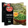 Al Ain Garden Peas Premium Frozen Vegetable Value Pack 2 x 400 g