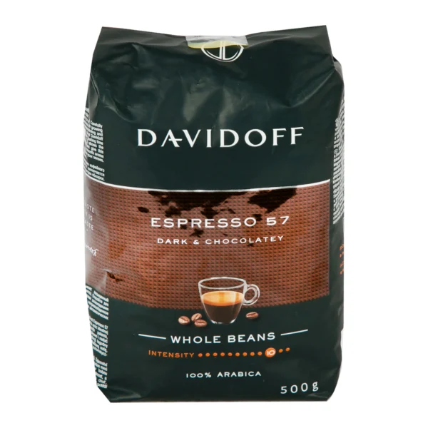 Davidoff Coffee Espresso 57 Dark & Chocolatey Whole Beans 500 g