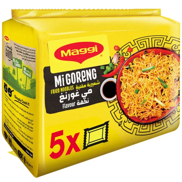 Maggi 2 Minute Mi Goreng Fried Instant Noodles 5 x 72 g