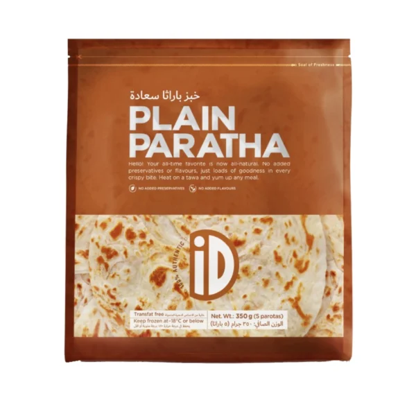 iD Frozen Plain Paratha 3 x 350 g