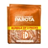 iD Frozen Whole Wheat Parota Value Pack  3 x 400 g