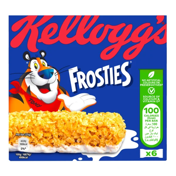 Kellogg's Frosties Snack Bars 6 x 25 g