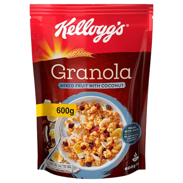 Kellogg's Granola Mixed Fruit with Coconut 600 g