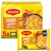 Maggi 2 Minute Curry Flavour Instant Noodles 5 x 79 g